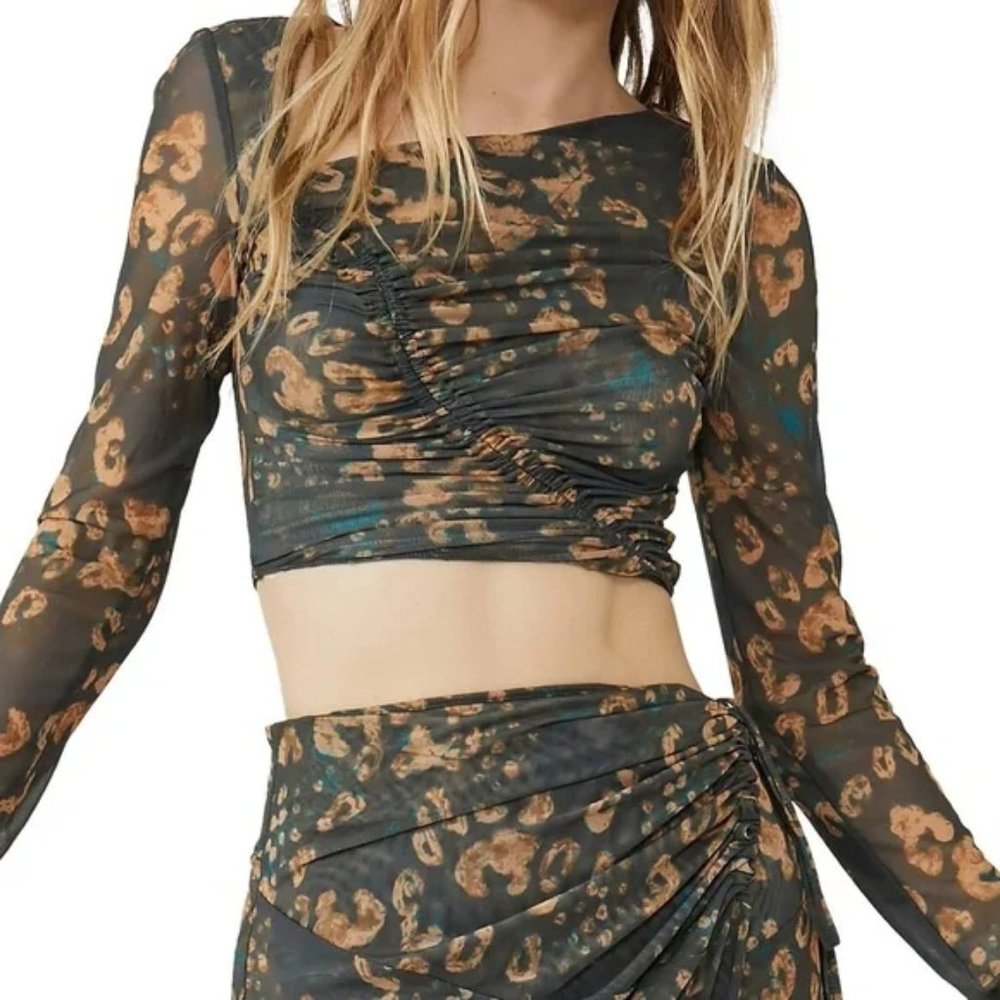 Free People Supernova Crop Top Women New Size X - Small Party Club Concert
